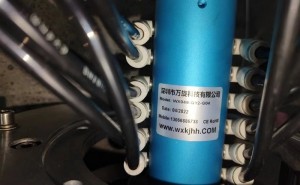 WX048系列12路气滑环安装案例