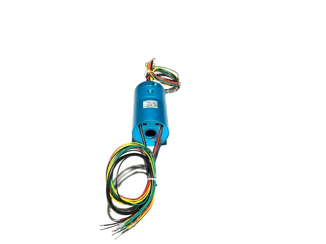 AQ01定制气电滑环（中空20，4路80A 6路信号）