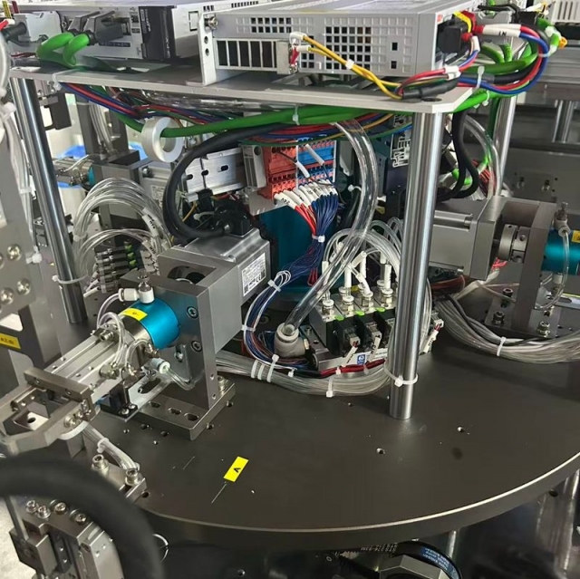 气滑环标准安装案例（中孔6mm 2路气）